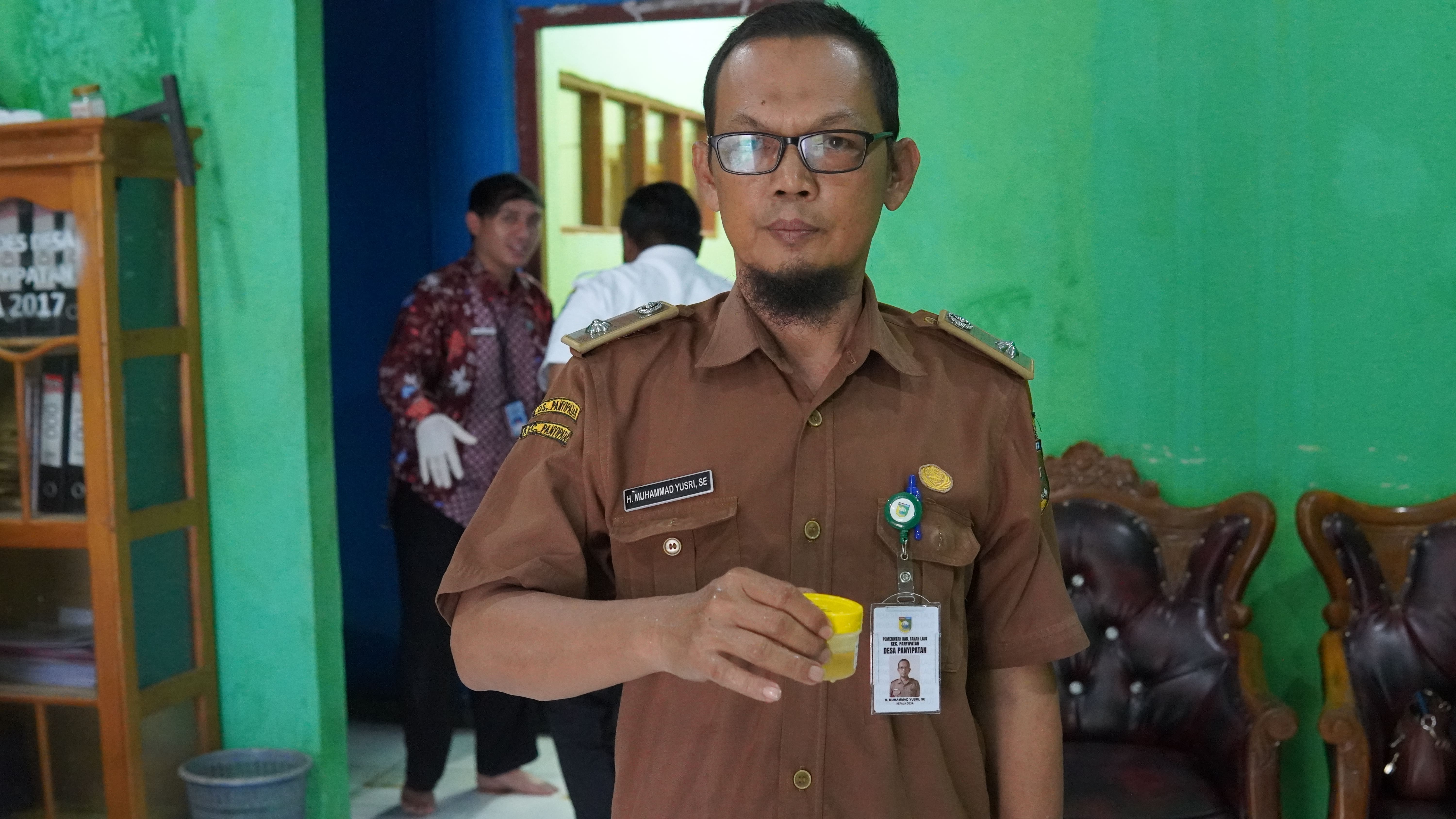 15 Aparat Desa Panyipatan Negatif Narkoba BNNK Tanah Laut Gelar Deteksi Dini Tes Urine Perangkat Desa, Wujudkan Aparatur Bersih dan jadi Teladan Masyarakat