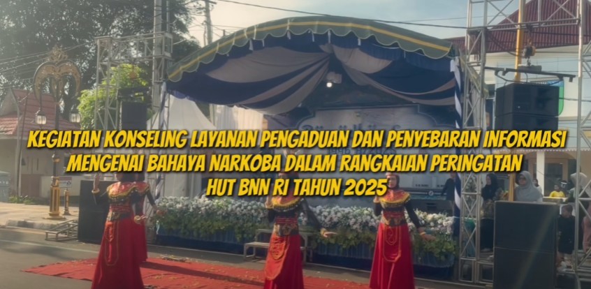 Kegiatan Konseling Layanan Pengaduan dan Penyebaran Informasi Bahaya Narkoba